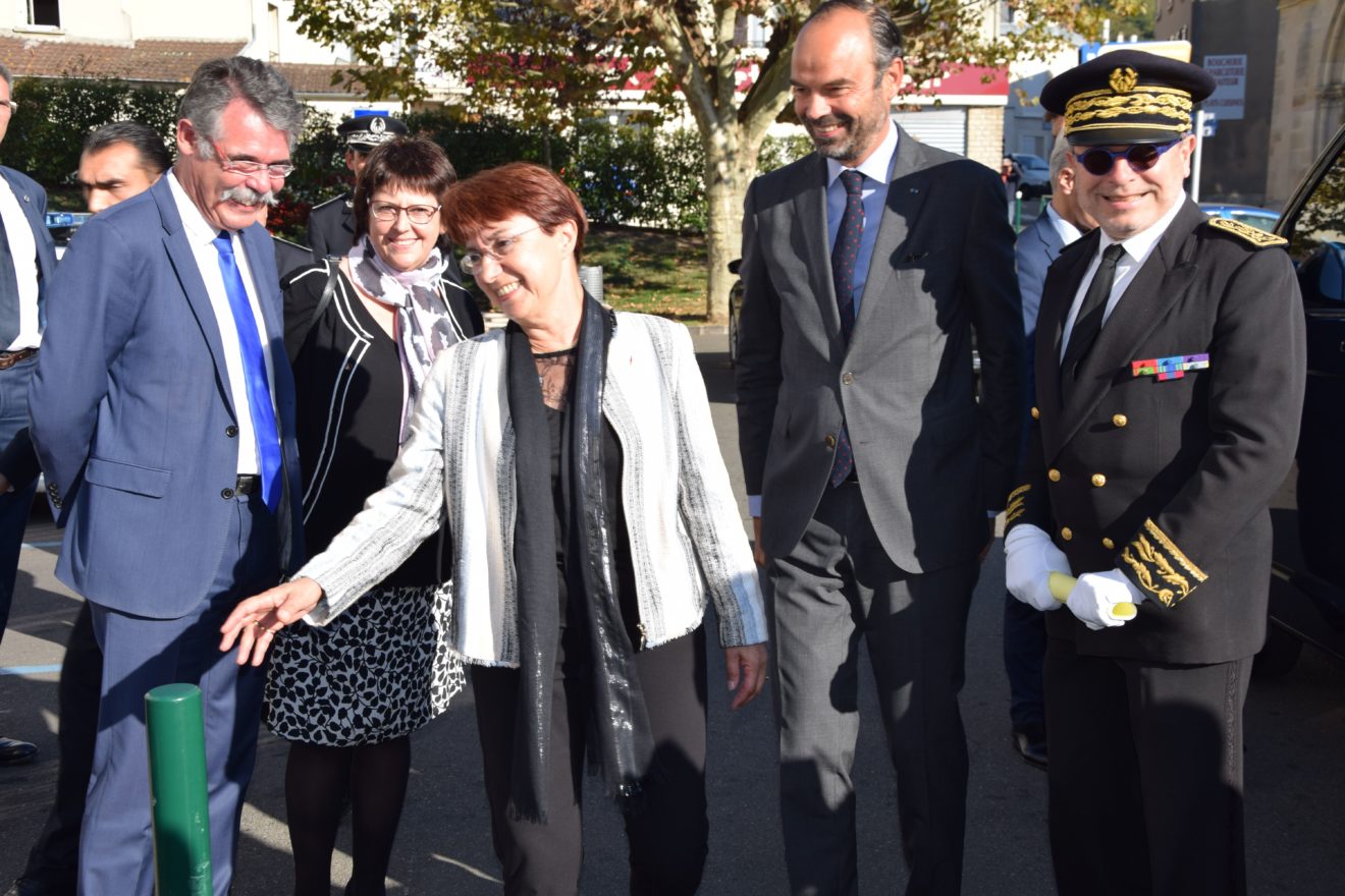 Edouard Philippe à Chanteloup-les-Vignes le 5 octobre