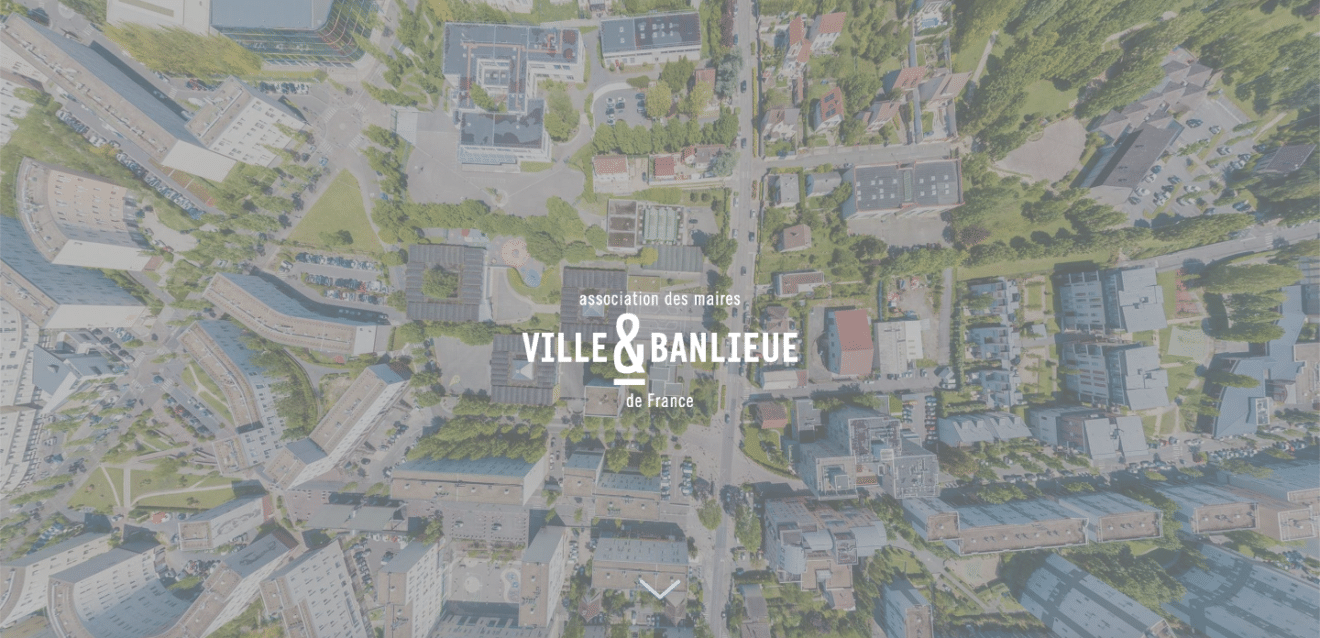 Photo aérienne de la commune de Chanteloup