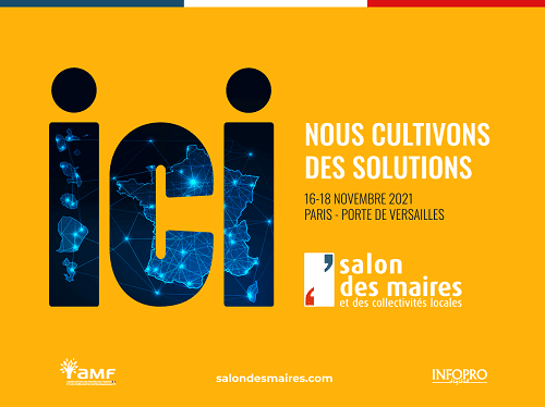 Retrouvez Ville & Banlieue au Salon des maires du 16 au 18 novembre 2021 !