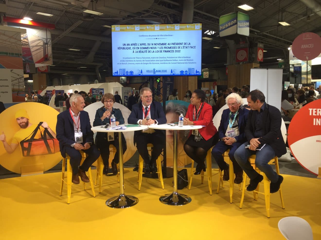 Retour en images sur les rendez-vous de Ville & Banlieue au Salon des Maires 2021 !