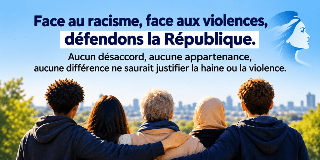 Unis face au racisme et aux violences